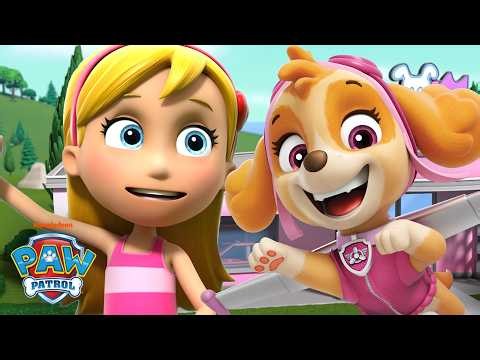 Katie Joins the PAW Patrol Pups for Rescues! w/ Skye | PAW Patrol | Skye and Friends