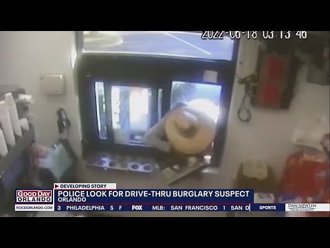 Florida man climbs into Orlando Wendy's drive-thru window and steals cash, police say