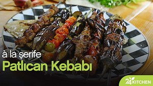 114K views · 980 reactions | Şefimiz Şerife Aksoy'un enfes à la şerife Patlıcan Kebabı'nı hala denemediyseniz hemen tarifimize!  à la şerife Patlıcan Kebabı tarifinin detayları www.24kitchen.com.tr/tarifler/a-la-serife-patlican-kebabi | 24Kitchen Türkiye | Facebook