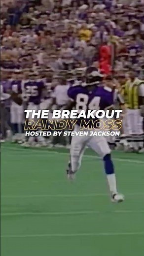 Hall of Fame Wide Receiver Randy Moss Took NFL By Storm as a Rookie First Round Vikings Draft Pick