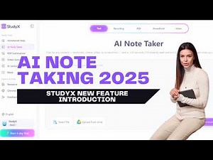 💥StudyX New Feature Introducing | BEST AI Note Taking App 2025 For Students | FREE AI Study Tool