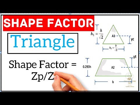 Shape factor for Triangular section | Steel Structure | Plastic Analysis |