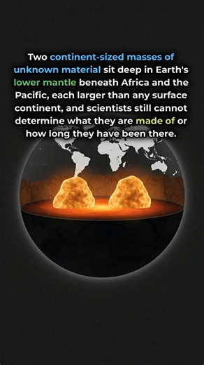 Two Continent-Sized Blobs Are Buried Inside Earth - We Have No Idea What They Are (LLSVPs)
