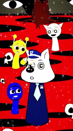 NEW Colour Match Puzzle Challenge Sprunki OC Sheriff Labrador Sprunki Animation#sprunki