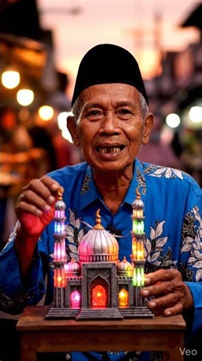 VIRAL Miniatur Masjid kakek #shorts #islam #miniaturmasjid