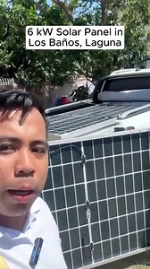 201K views · 1.5K reactions | ☀️ 6 kW Solar Panel Installed in Los Baños, Laguna Powering this multi-level home with clean, cost-saving energy—Solarmaxx style!  No more shocking bills, just solar savings every day.   0955 159 2218  solarmaxxcorp@gmail.com 퐁퐨퐨퐤 퐲퐨퐮퐫 퐅퐑퐄퐄 퐬퐢퐭퐞 퐯퐢퐬퐢퐭 퐭퐨퐝퐚퐲! #SolarmaxxPH #LosBañosSolar #KasaverMoves #SolarEnergyPhilippines #SolarInstallation | SOLARMAXX CORP. | Facebook