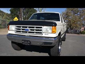 1990 Ford F-250 3/4 ton Pickup Truck Mint 2 Owner 33X12.50X16.5 For Sale