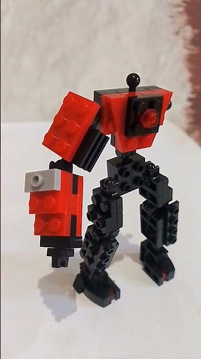 tutorial on how to make upgrade Titan Speakerman #lego #tutorial #titanspeakerman #skibiditoilet