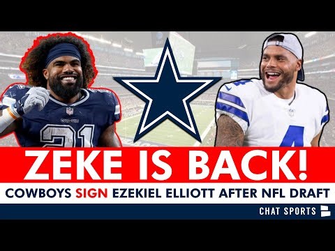 BREAKING: Ezekiel Elliott RETURNING To The Dallas Cowboys After 2024 NFL Draft | Cowboys News