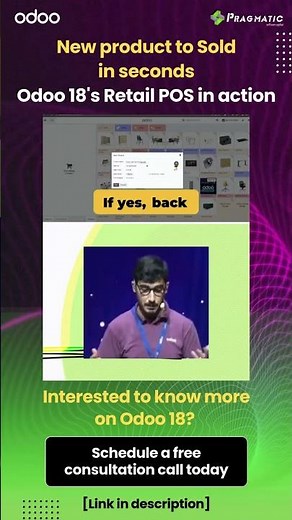 Odoo 18 Retail POS - Barcode scanning