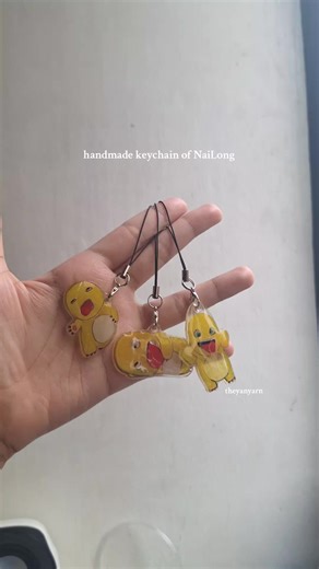 Handmade Keychain from Shrink Paper Techniques