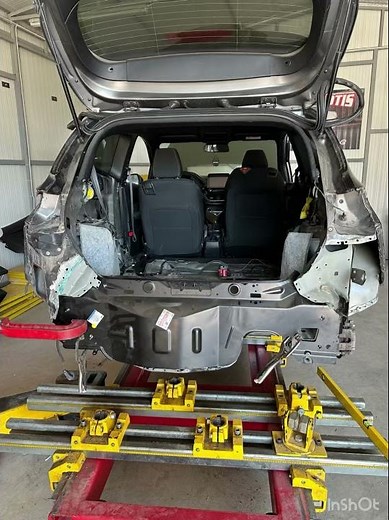 Ford fiesta….Collision repair at Spanesi global bench&spanesi system……