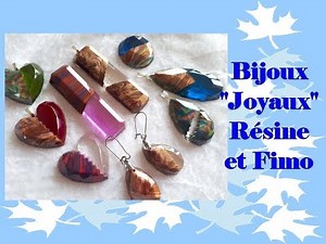 TUTO : "JOYAUX" FIMO DANS CAGE RESINE