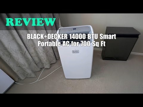 BLACK+DECKER 14,000 BTU Portable AC Review: Follow Me Remote & Window Kit (2025)