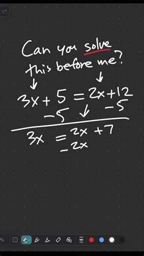 Can YOU solve this? 🔢 (Algebra Challenge) #algebra #mathshorts