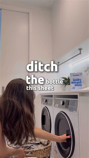 re•stor on Instagram: "✨ Ditch the bottle. This sheet does it better.‼️⁠ Why pay for 90% water + plastic when Restor gives you 100% powerful clean in one slim pack? 👇⁠ ⁠ 🌱 Affordable from only $0.21 per wash⁠ 🌱 Bio-enzymes for tough stains⁠ 🌱 Plastic-waste free 🌍⁠ 🌱 Compact + travel-friendly⁠ ⁠ Better for you, better for the planet. 🔥⁠ ⁠ #Restor #RestorBaby #LaundryHack #ZeroWaste #EcoLiving #WalmartFinds #WooliesFinds #AmazonFinds"