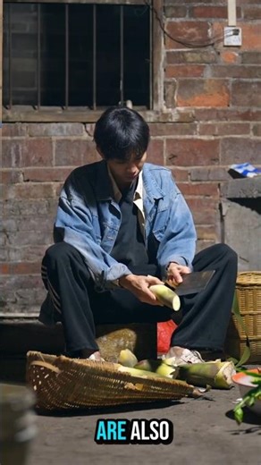 The most satisfying sound in the world? The 'POP' of a fresh bamboo shoot. 🎧✨ #cooking #viral