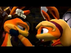 Daxter x Tess moment Jak & Daxter games