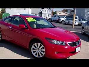 2010 Honda Accord 2dr Coupe EX-L Very Clean Dekalb IL near Naperville IL.