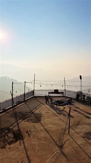 Fresh Morning from Narkanda ❤️|| breathtaking view from hotel window ⛰️📸 #narkanda #himachalwheather
