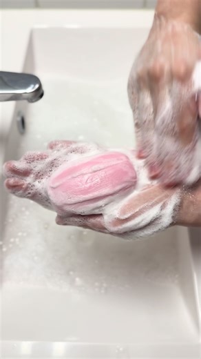 ASMR with soap🛁 #asmr #soap #hand #satisfyingvideos