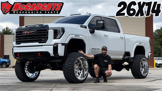 Watch the GMC Sierra 2500 AT4 Go From Stock to Beast