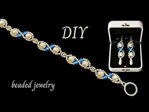 Beaded bracelet tutorial. Step by step beads bracelet tutorial. #bracelettutorial