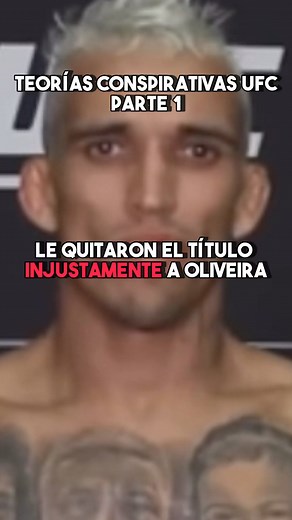680K views · 10K reactions | POR UN ERROR Le quitaron el campeonato. ¿Charles Oliveira fue víctima de UFC? ¿Tú qué opinas? The Champion has a name. #charlesoliveira #UFC #UFC300 | Adriel Esparza | Facebook
