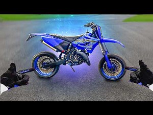 I ride a 125 YZ on the road! (YAMAHA Approved)
