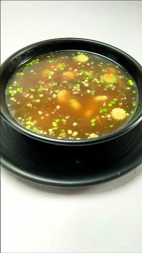 #SHORTS baby corn soup | chinese style baby corn soup | simple soup