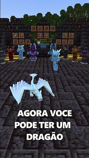 Epic Dragons in Minecraft! Ice and Fire Dragons Mod