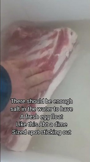 First Step in curing bacon and hams... you want to know this.