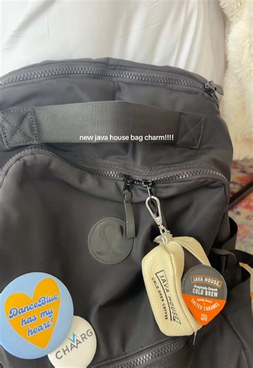 new @Java House Coffee bag charm!!! perfect for peel and pour pods on the go 🤸‍♂️🤸‍♂️ retailing for $14.99 at JavaHouse.com!! #JHAmbassador #javahouse