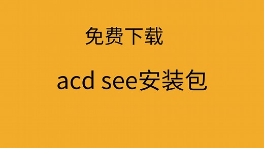 ACDSee 2024 破解安装包下载如何怎样安装教程简体中文汉化版软件教学