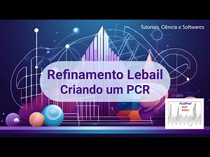Fullprof Suite: Refinamento LeBail criando um PCR