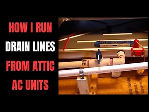 How To: Professional AC Drain Line Assembly (Residential)