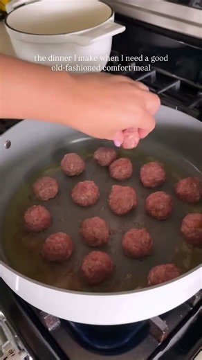 These homemade Swedish meatballs are tender, flavorful, and simmered in the creamiest gravy.