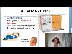 Medicine 1124 Carbamazepine Anti Epileptic Seizures Trigeminal Neuralgia Pain Mechanism