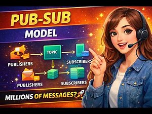 Pub-Sub Model Explained 🚀 | How Systems Handle Millions of Messages (System Design)