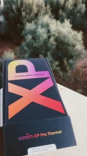 The Most Beautiful Rugged Phone Box Ever! | SONIM XP Pro Thermal