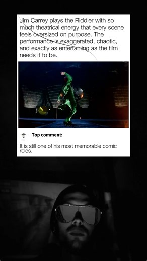 Jim Carrey Turns the Riddler Into Pure Performance