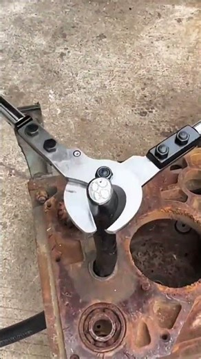 Cutting Thick Electrical Cable with a Large Manual Wire Cutter Tool Outdoors