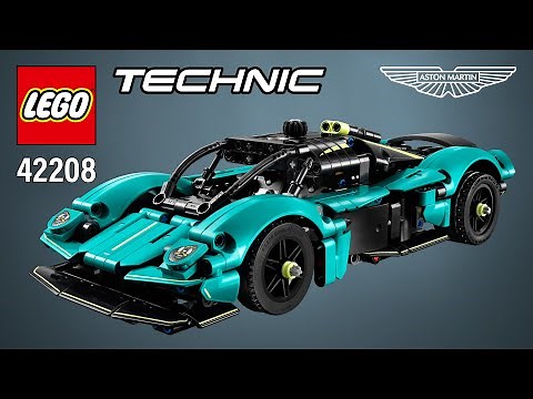 LEGO Technic Aston Martin Valkyrie (42208)[707 pcs] Step-by-Step Building Instructions | TBB