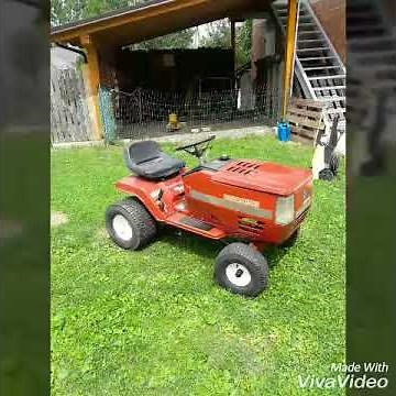 Rasentraktor mit neuem Motor | Tech Nikolaj
