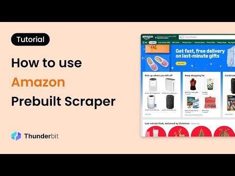 How to use Amazon Prebuilt Scraper | Thunderbit Web Scraper