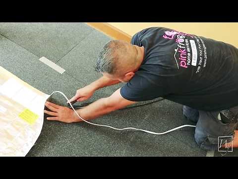 Installing Electric Floor Heating under a Floating Wood Floor