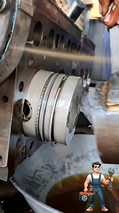 202K views · 1.4K reactions | 6 Cylinder Diesel Engine | Piston Fitting Process #fyp #reels #engineering #mechanic #fbreels #reel | New Mechanic | Facebook