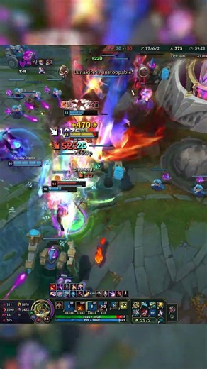 corki triple kill #leagueoflegends