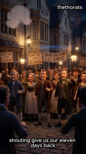 They Erased a Week From 1752 #historical #shocking