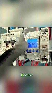 Programmation éclairage : Allumage 21h, Extinction 7h Facile #shorts